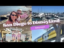 Travel day San Diego to Disneyland | La Jolla | Dana Point | Target and Outlet shopping near Disney