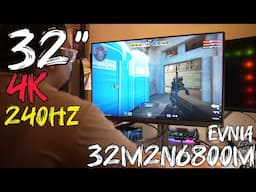 EVNIA Mini-LED 32M2N6800M  | 32" 4K 144Hz Gaming Monitor - 2 Weeks Later Review