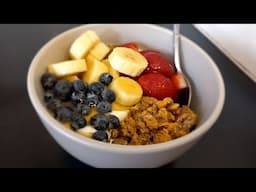 Muesli, Yogurt & Fruits Bowl 🥣