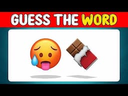 Guess The Emoji : Can You Guess Word by Emoji - Word Quiz