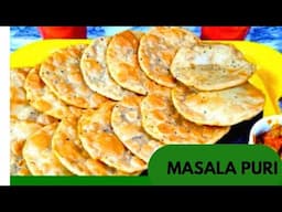 How To Make Masala Puri | Simple Namkeen Puri