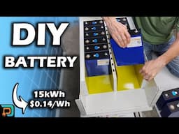 SAVE Thousands - Build your own home solar battery backup!