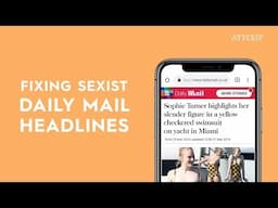 Fixing sexist Daily Mail headlines