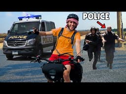 I escaped the Egyptian police with a bike (800km chase)