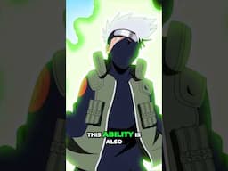 Kakashi’s Powerful Hidden Ability #naruto #shorts #kakashi