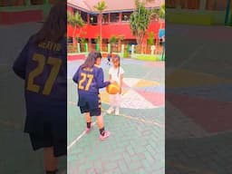 Belajar Crossover Bola basket#basketball #shorts