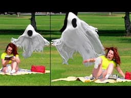 FLYING GHOST PRANK!