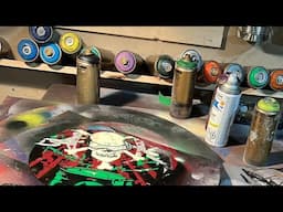 Live Spray Paint Art by Aerosotle | Almost at 50k Subs! 🌟