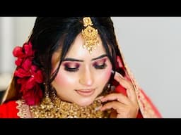 Full bridal makeup tutorial || step by step || Nadia’s makeover