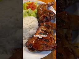 Filipino style Beef Stew & Grilled Chicken for dinner. #dinner #dinnerideas #filipinofood