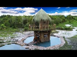 Bushman Builds The Most Beautiful Jungle Villa In The World