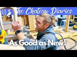 Amaury Masterfully Repairs Antique Furniture & Christmas Prep with Gerry for Chateau DIY!