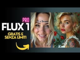 Flux AI Pro 🤯 GRATIS e SENZA LIMITI | La migliore AI per generare immagini realistiche (tutorial)