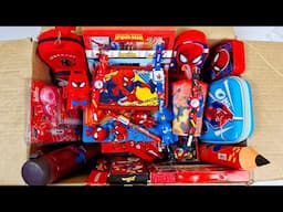 Spiderman Stationery, toys & gadgets - pencil box, pencil sharpner, eraser, colours, water bottle