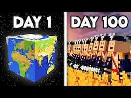 500 Players Colonize Earth in Minecraft