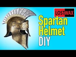 DIY Spartan Helmet. Greek Costume Helmet Made from Foam!