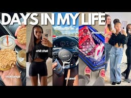 vlog: random days in my life 😽 halloweeknd, shopping, bestie linkup, mukbangs, chitchat & more!