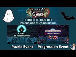 Rollercoin | Lord Of Dread Mega Craft | Progression and Puzzle Events