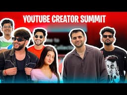 YOUTUBE SUMMIT with Top 100 Indian YouTubers | Vlog 80