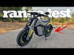 NAXEON I AM Pro Electric Motorcycle Range Test