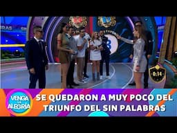 ¡Se quedaron cerca en el Sin Palabras! | Programa 20 de noviembre 2024 PARTE 2 | Venga La Alegría