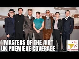 UK Premiere of Apple's New WWII Series Masters of the Air #AustinButler #CallumTurner #BarryKeoghan