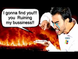 I Made The CEO Of A Scam Company RAGE After I Destroyed His Call Centre!