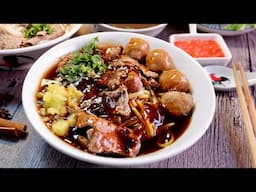 How to Make Singapore’s Iconic Hainanese Beef Noodles 海南牛肉面 Chinese Noodle Recipe Odeon Scotts