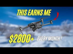 How My DJI Drone Makes Me $2800+ Per Month - Amazing Side Hustle!