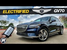 Electrified Genesis GV70 | Loaded Luxury Small EV