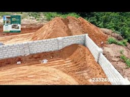 Setting Out Building Foundation & Excavating Of Trenches Foundation || Building In Ghana🇬🇭 Stage one