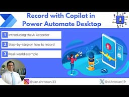 Record with Copilot in Power Automate Desktop