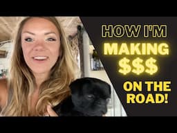 How I Make $ On The Road! Follow Me Around Thrifting!