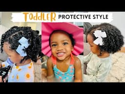 TODDLER Two Strand Twists PROTECTIVE Style & MORE | Reagan Sanai NATURAL HAIR Essentials