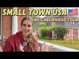 Rural life in the northeast United States: my grandma's hometown 🇺🇸 我回国啦！带大家参观美式乡镇！