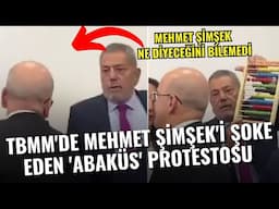 CHP'li Vekillerden TBMM'de Mehmet Şimşek'i Şoke Eden 'Abaküs' Protestosu! Ne Diyeceğini Bilemedi