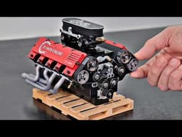 I Built the World's smallest V8 Engine