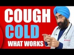 Quick Remedy for Cough Sore throat & Cold - What Works?  with LIVE QNA Dr.Education