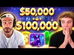 GAMBLING $50,000 TO $100,000 CHALLENGE!