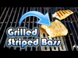 SIMPLE Grilled Striped Bass with Mango | Easy Summertime Fish Recipe