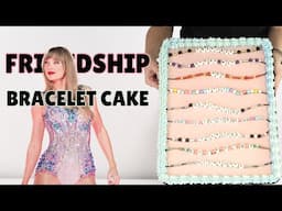 Taylor Swift Friendship Bracelet Cake!