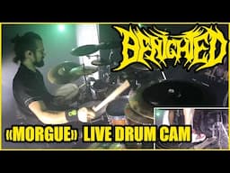 BENIGHTED - "Morgue" - Live Drum Cam