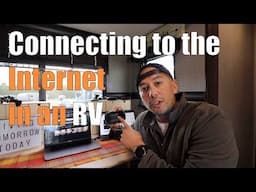 How to connect to the Internet in an RV