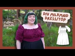 Get the Perfect Fit with THIS Size Inclusive Sewing Pattern | Milkmaid Dress Tutorial