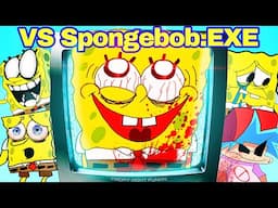 Friday Night Funkin' VS SpongeBob.EXE FULL WEEK | Saturday's Schizophenia Fanmade Playable (FNF Mod)