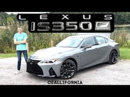 2024 Lexus IS 350 F Sport | This Old-School V6 Is SO MUCH FUN! | Walkaround Review & POV Test Drive