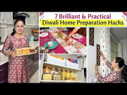 7 BRILLIANT & PRACTICAL Home Preparation Hacks For Diwali | Best Tips To Make Your Home Diwali Ready