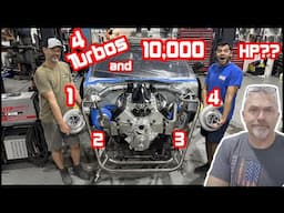 MASSIVE Progress on Val's 6 Second Drag and Drive Camaro!! 4 Turbos....????