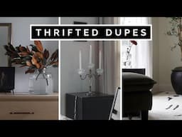 HIGH END THRIFT STORE DUPES | HOW TO STYLE THRIFTED HOME DECOR *ANTHROPOLOGIE INSPIRED*