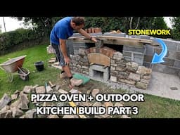 Pizza oven build part 3 - Stonework